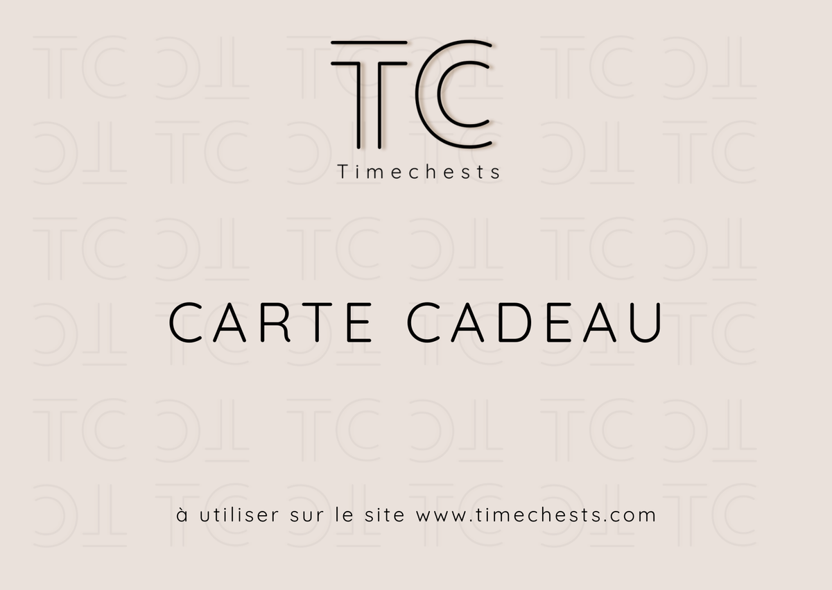 Carte-Cadeaux Timechests
